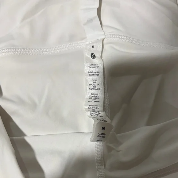 lululemon athletica White Pleated Skater Skirt - Picture 2 of 3